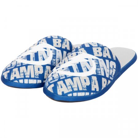 Tampa Bay Lightning Youth - Wordmark Printed NHL Slippers