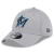 Miami Marlins - Active Pivot 39thirty Gray MLB Čiapka