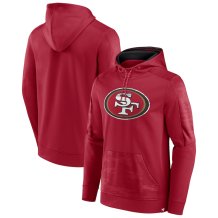 San Francisco 49ers - On The Ball Red NFL Bluza s kapturem