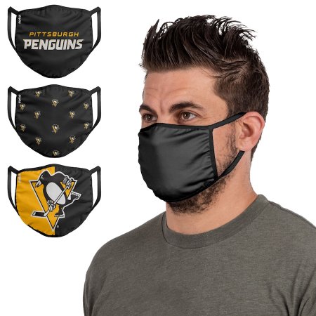 Pittsburgh Penguins - Sport Team 3-pack NHL face mask