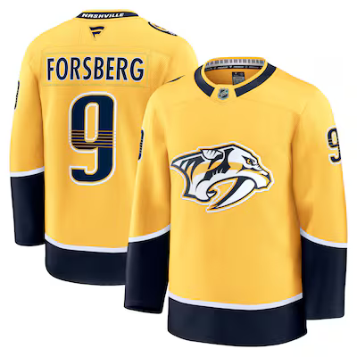 Nashville Predators - Filip Forsberg Home Premium NHL Dres