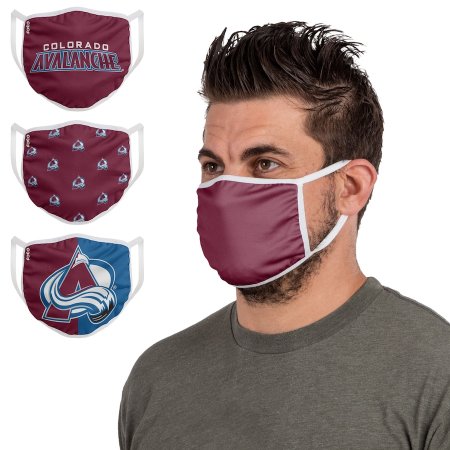 Colorado Avalanche - Sport Team 3-pack NHL face mask