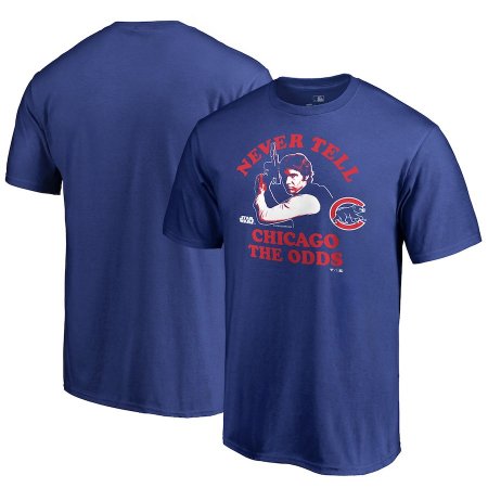 Chicago Cubs - Star Wars Never Tell The Odds MLB T-shirt