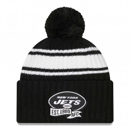 New York Jets - 2022 Sideline Black NFL Zimní čepice