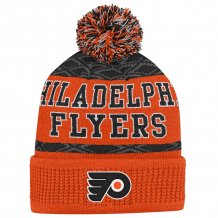 Philadelphia Flyers Dětská - Puck Pattern NHL Zimní čepice