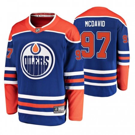 Edmonton Oilers - Connor McDavid Breakaway Alternate NHL Jersey