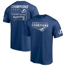 Tampa Bay Lightning - 2021 Stanley Cup Champs Multi-Hit NHL T-shirt