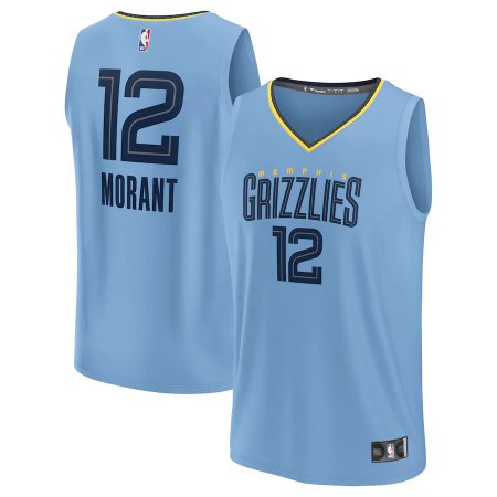 Memphis Grizzlies - Ja Morant Fast Break Replica Statement NBA Jersey