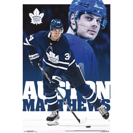 Toronto Maple Leafs - Auston Matthews NHL Plakat