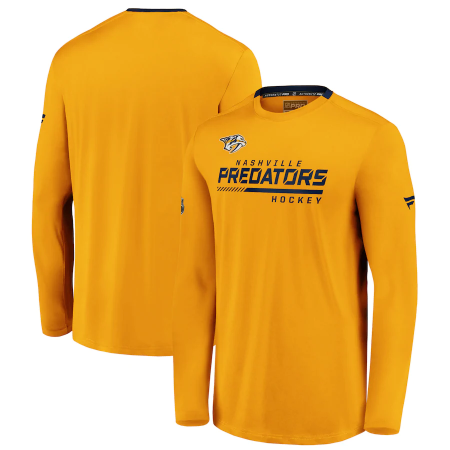 Nashville Predators - Authentic Locker Room NHL Long Sleeve T-Shirt