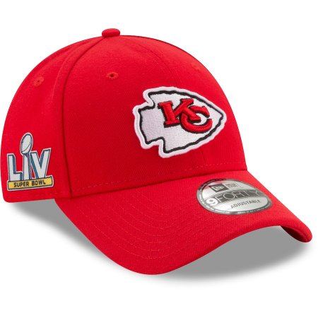 Kansas City Chiefs - Super Bowl LV Patch Red 9Forty NFL Kšiltovka