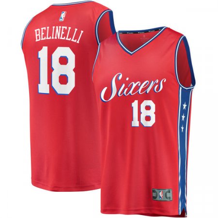 Philadelphia 76ers - Marco Belinelli Fast Break Replica NBA Koszulka