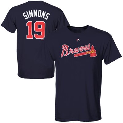 Atlanta Braves - Andrelton Simmons MLBp Tričko