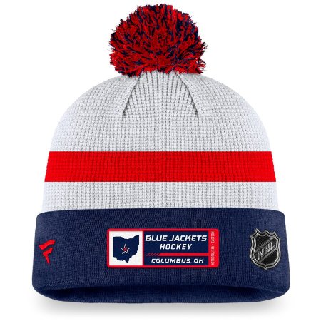 Columbus Blue Jackets - Authentic Pro Draft NHL Knit Hat
