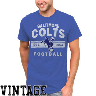 Indianapolis Colts - Vintage Team Arch NFL Tshirt - Größe: M/USA=L/EU