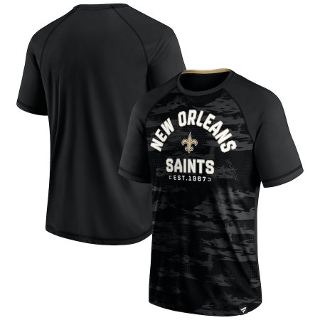 New Orleans Saints - Blackout Hail NFL T-shirt
