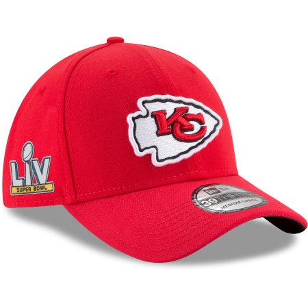 Kansas City Chiefs - Super Bowl LV Patch Red 39THIRTY NFL Šiltovka