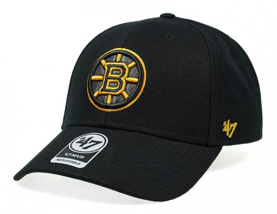 Boston Bruins - Black Tone MVP NHL Czapka