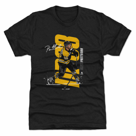 Boston Bruins - David Pastrnak Vertical NHL T-Shirt