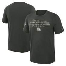 Cleveland Browns - 2025 Salute To Service Slub NFL T-shirt