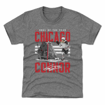 Chicago Blackhawks Kinder - Connor Bedard Goal Of The Year Gray NHL T-Shirt