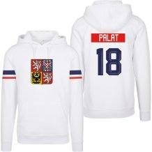 Czechy - Ondřej Palát 2026 Hockey Bluza s kapturem