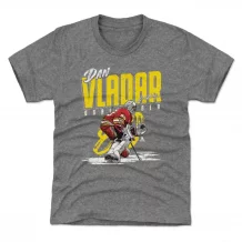 Calgary Flames Youth - Dan Vladar Chisel Gray NHL T-Shirt