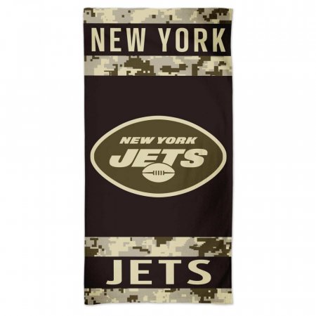 New York Jets - Camo Spectra NFL Beach Towel