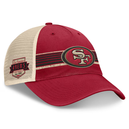 San Francisco 49ers - Center Striper Trucker NFL Kšiltovka