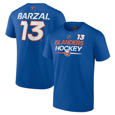 New York Islanders - Mathew BarzalAuthentic 23 Prime NHL T-Shirt
