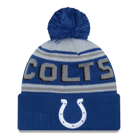 Indianapolis Colts - Main Cuffed Pom NFL Czapka zimowa