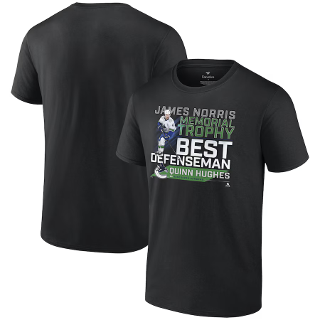 Vancouver Canucks - Quinn Hughes 2024 James Norris Trophy NHL Tričko