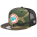 Miami Dolphins - Main Trucker Throwback Camo 9Fifty NFL Šiltovka