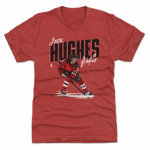 New Jersey Devils - Jack Hughes Stretch Chisel Red NHL Koszulka