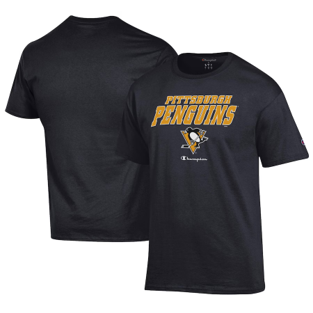 Pittsburgh Penguins - Champion Jersey NHL Logo NHL T-Shirt