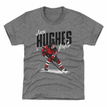 New Jersey Devils Kinder - Jack Hughes Chisel NHL T-Shirt