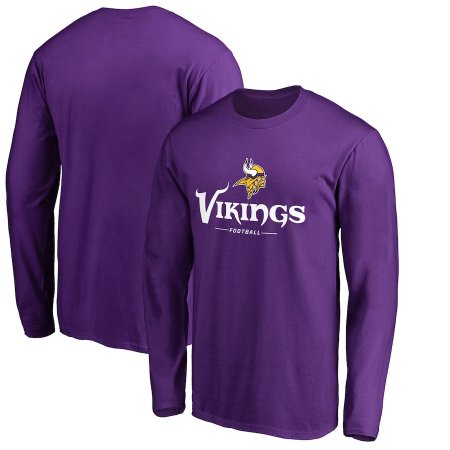 Men's Navy Western Washington Vikings Long Sleeve T-Shirt