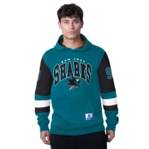 San Jose Sharks - End Zone NHL Bluza s kapturem
