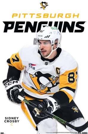 Pittsburgh Penguins - Sidney Crosby NHL Plakat