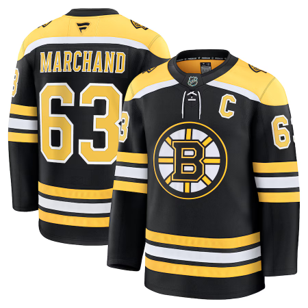 Boston Bruins  - Brad Marchand  Home Premium NHL Jersey