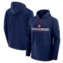 Montreal Canadiens - 2026 Authentic Pro Rink Tech NHL Mikina s kapucí