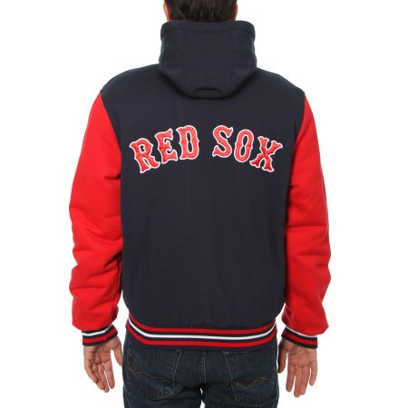 Boston Red Sox - Varsity Full-Snap MLB Kurtka z kapturem