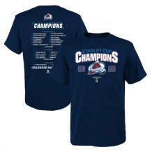 Colorado Avalanche Kinder - 2022 Stanley Cup Champs Roster NHL T-Shirt