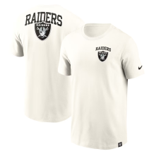 Las Vegas Raiders - Blitz Essential Cream NFL T-Shirt
