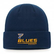 St. Louis Blues - Authentic Pro Locker Cuffed NHL Czapka zimowa