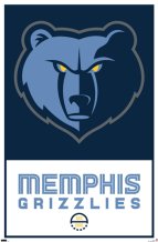 Memphis Grizzlies - NBA Poster