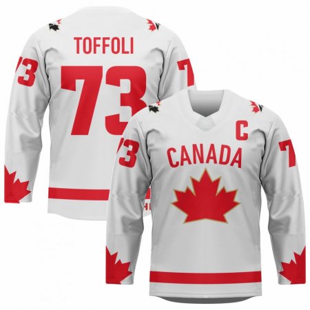 Kanada - Tyler Toffoli Replica Fan Dres Bílý