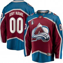 Colorado Avalanche - 2022 Stanley Cup Final Breakaway Home NHL Dres/Vlastní jméno a číslo