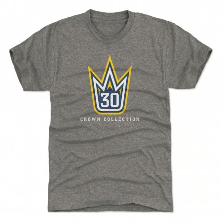 New York Rangers - Henrik Lundqvist Logo Gray NHL T-Shirt