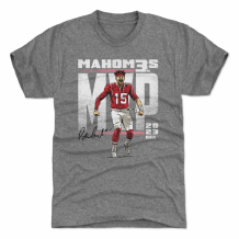 Kansas City Chiefs - Patrick Mahomes MVP LVIII Gray NFL T-Shirt